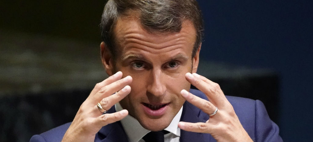 Macron critica “posición radical” de Greta Thunberg