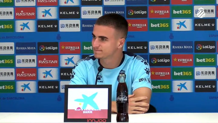 La rueda de prensa de Pedrosa (Espanyol) La rueda de prensa de Pedrosa (Espanyol)