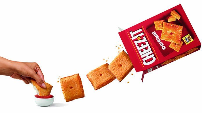 cheez it pizza