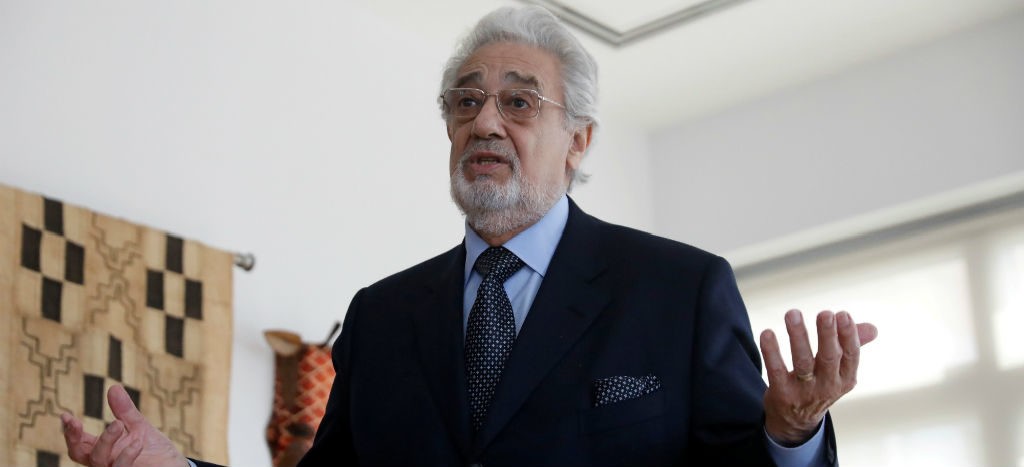 Plácido Domingo cancela actuación en la Ópera Metropolitana de Nueva York, por denuncias de acoso