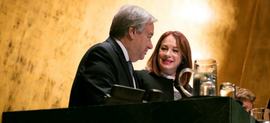 Presidenta de la Asamblea General de Naciones Unidas celebra éxito de campaña contra plástico