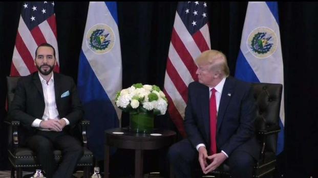 [TLMD - LA] Bukele se reúne con Trump y aboga por TPS