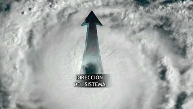 Estas son las partes de un huracán y sus efectos