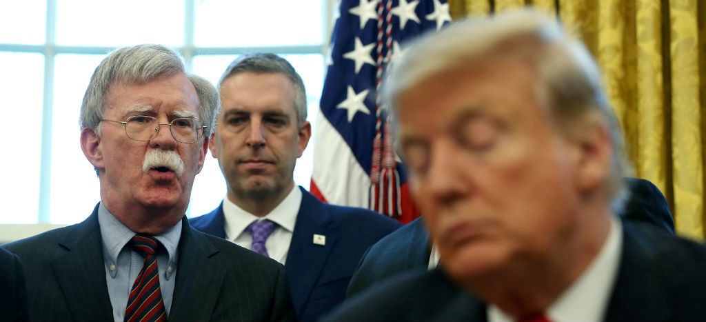 Trump despide a John Bolton como asesor de Seguridad Nacional por “fuertes desacuerdos”