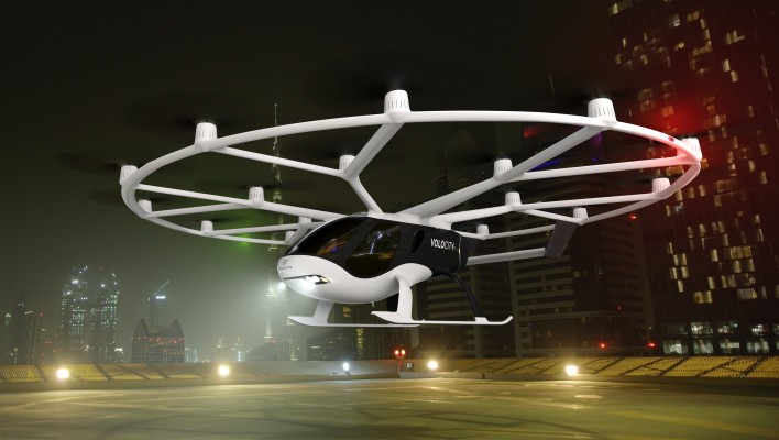 Volocopter recauda $ 55 millones liderados por el propietario de Volvo Geely, establece un cronograma de 3 años para su servicio de taxi volador