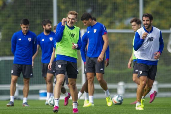 El buen humor presidió la sesión de trabajo