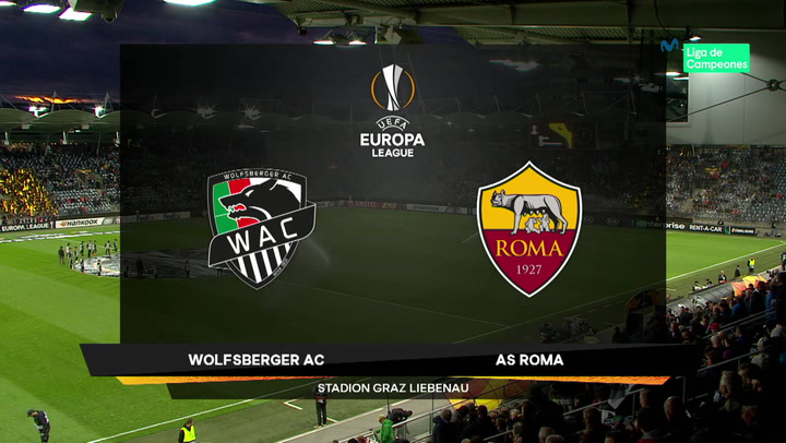 Europa League: Resumen y Goles del Partido Wolfsberg-Roma Europa League: Resumen y Goles del Partido Wolfsberg-Roma