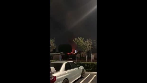 Explosión en Huntington Park deja a varios heridos. 