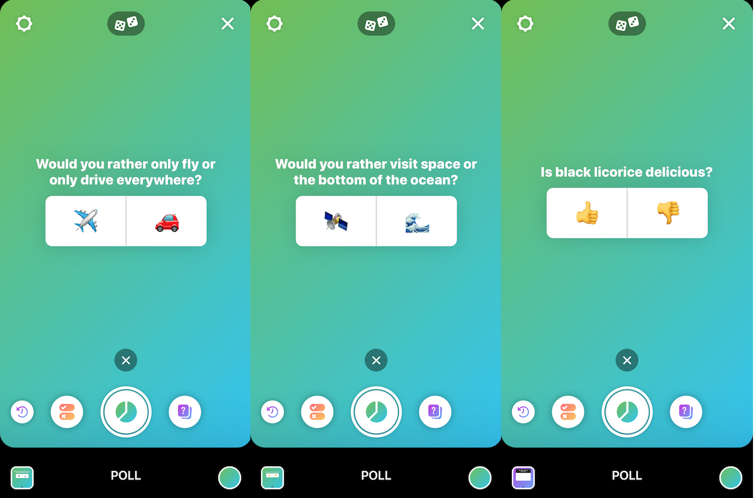 Instagram Crear encuesta