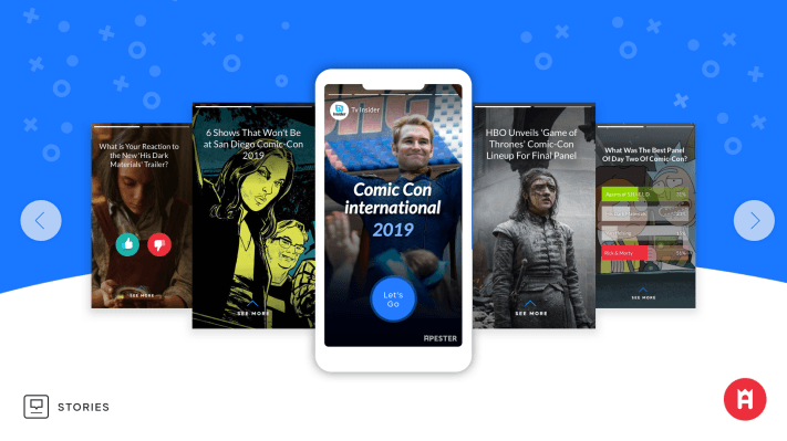 Apester presenta un nuevo formato de Story Strip para editores en línea