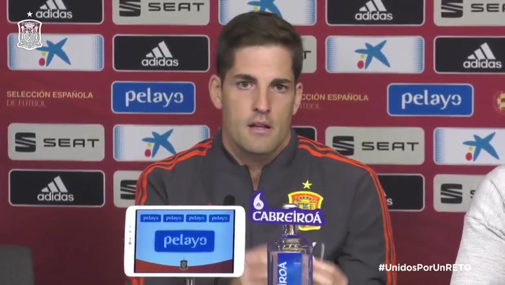 Las declaraciones de Robert Moreno en la rueda de prensa previa al enfrentamiento con Noruega