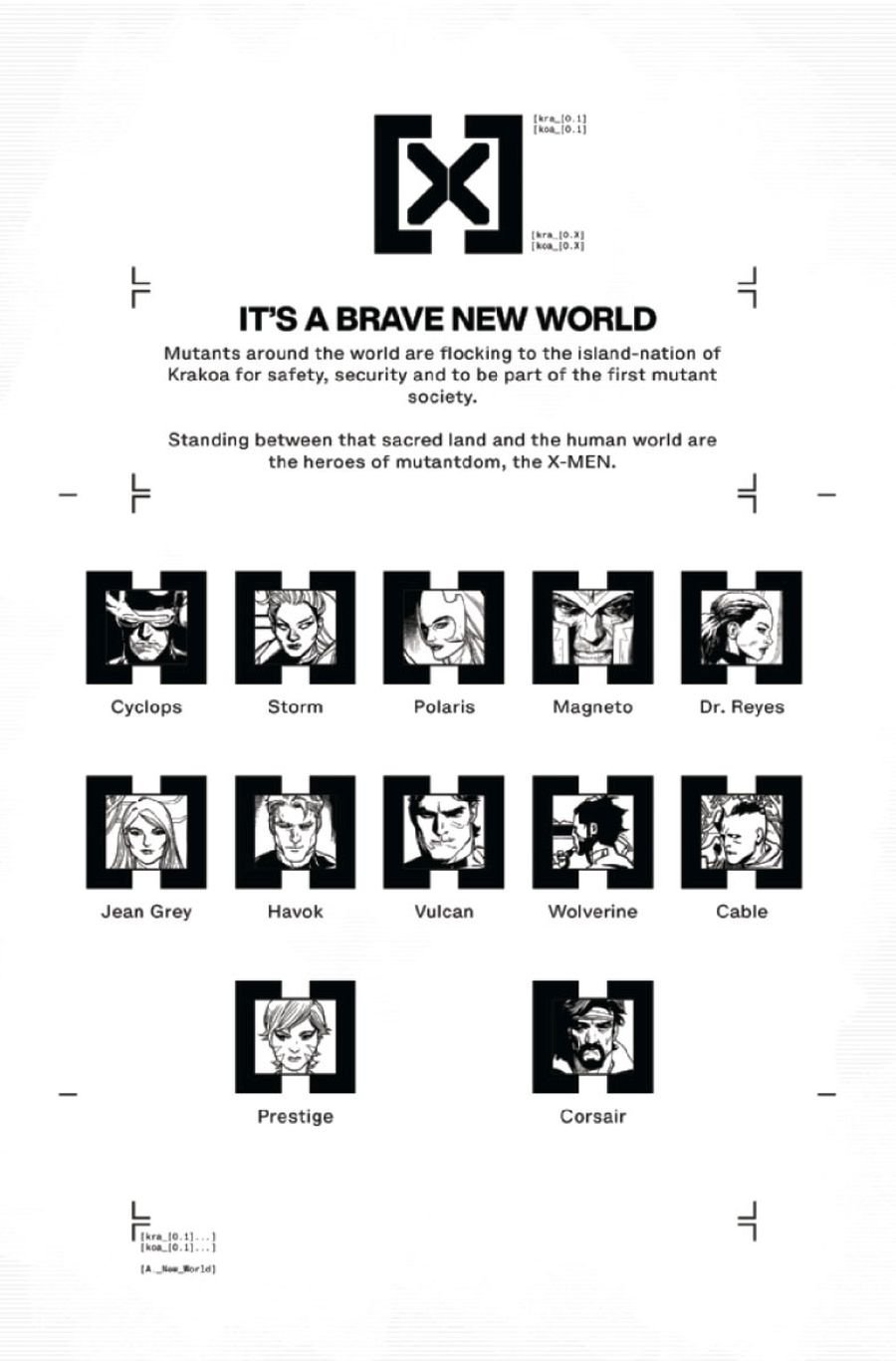 X-Men 1 Página 1 X-Men 1 Página 1