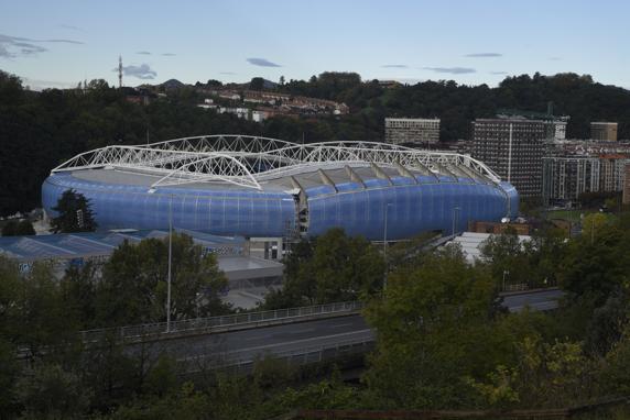 Obras de remodelacion del estadio de Anoeta (Gari Garaialde / Bostok Photo)
