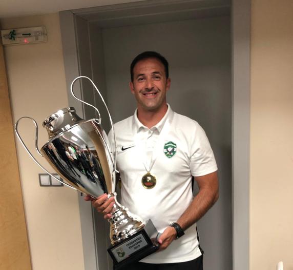 Iván Díaz Infantes, preparador físico del Ludogortes