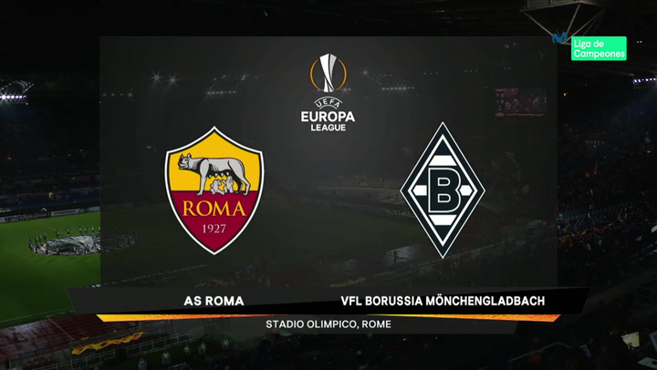 Europa League Resumen y Goles del Partido Roma-Monchengladbach