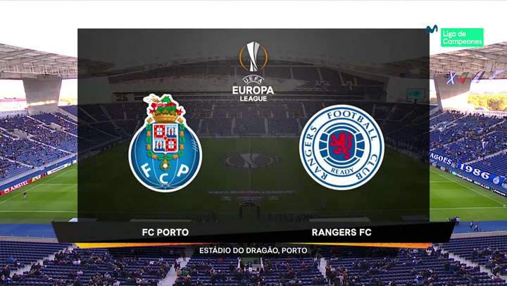 Europa League Resumen y Goles del Partido Porto-Rangers