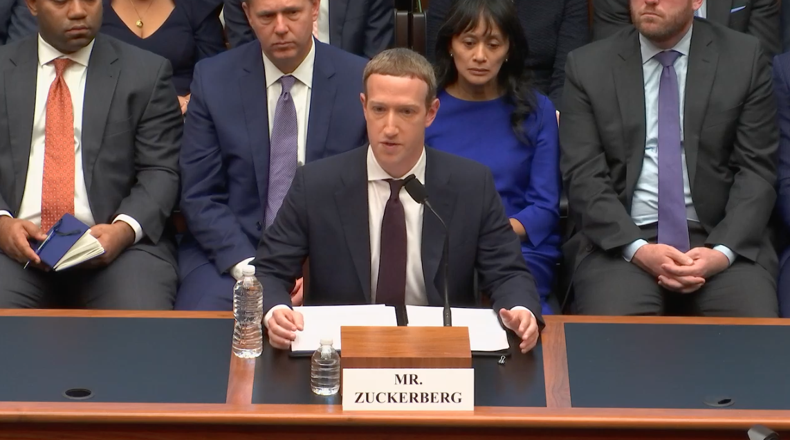 Testimonio de Zuckerberg Libra Testimonio de Zuckerberg Libra