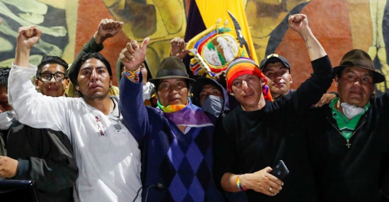 Desalojan a indígenas que habían ingresado al Congreso de Ecuador