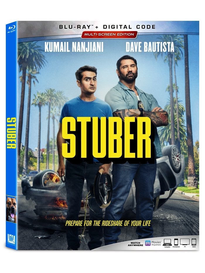 Stuber blu ray box art 2019