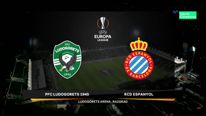 Europa League Resumen y Goles del Partido Ludogorets-Espanyol