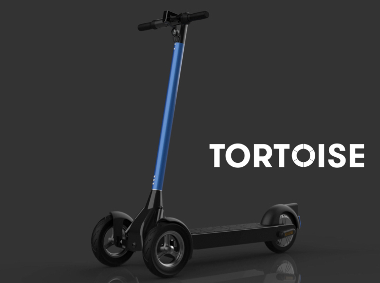 Tortuga en un rectángulo de scooter YIMI A80