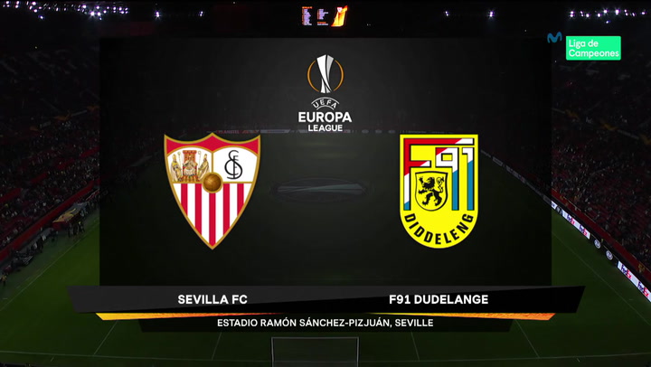 Europa League Resumen y Goles del Partido Sevilla-Dudelange Europa League Resumen y Goles del Partido Sevilla-Dudelange