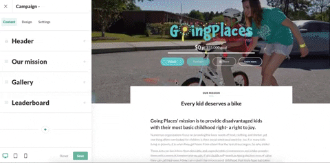 Campaña Personalización Edición Campaña Secciones Katie Yendo a lugares