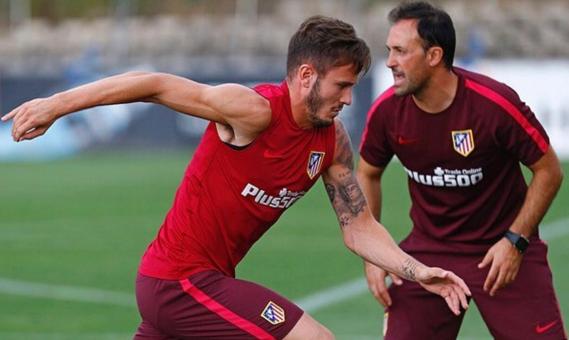 Iván Díaz Infantes, en su etapa en el Atlético de Madrid.