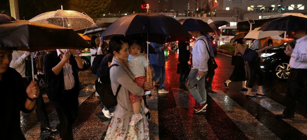 Japón se prepara ante la llegada de poderoso tifón Hagibis