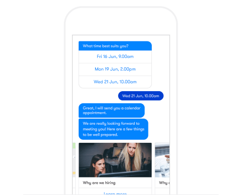 Jobpal ahorra $ 2.7M por su chatbot de reclutamiento empresarial