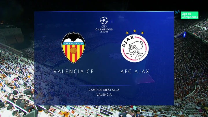 Champions League: Resumen y Goles del Partido Valencia - Ajax Champions League: Resumen y Goles del Partido Valencia - Ajax