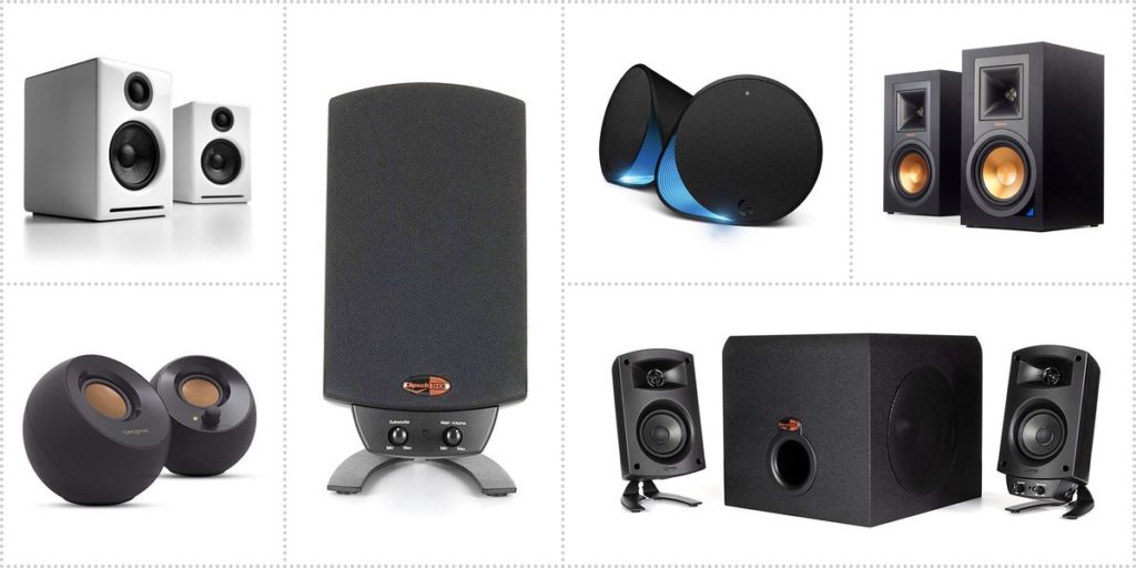 Los altavoces de la computadora para elevar tus canciones, juegos y películas