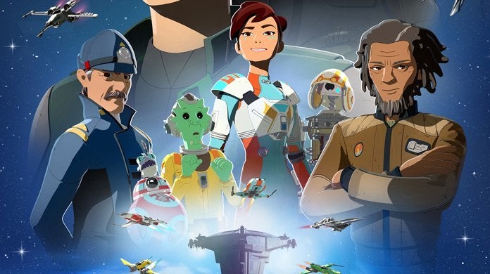 cartel de la temporada 2 de resistencia de star wars