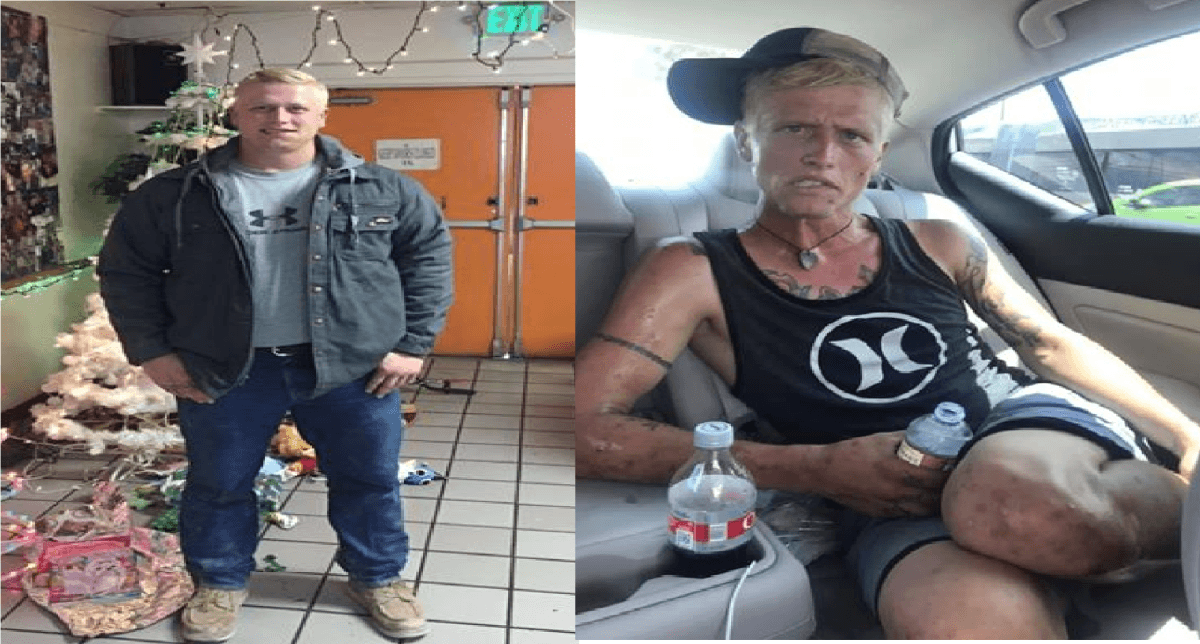 Madre de adicto difunde fotos de cómo la droga transformó físicamente a su hijo