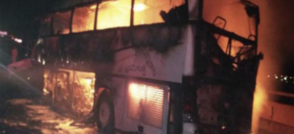 Mueren 35 peregrinos en Arabia Saudita por accidente de autobús