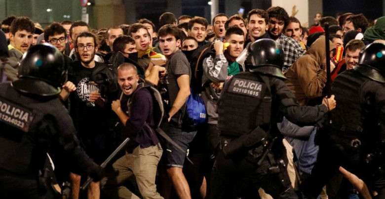 Nueva jornada de movilizaciones en Cataluña en rechazo a la sentencia del ‘procés’