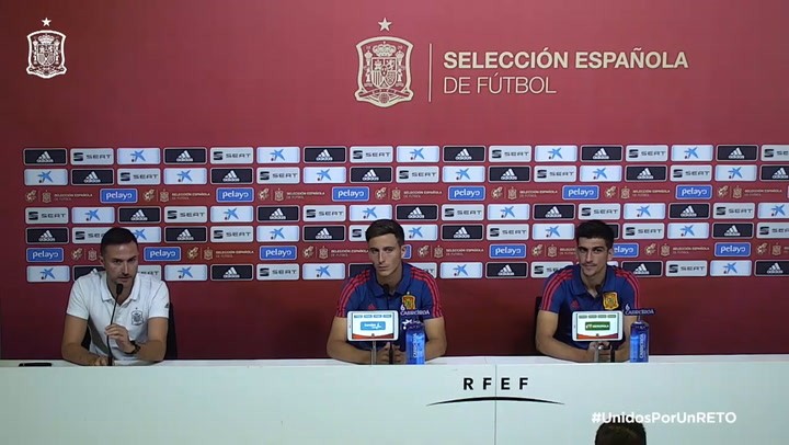 Rueda de prensa de Gerard Moreno y Pau Torres Rueda de prensa de Gerard Moreno y Pau Torres