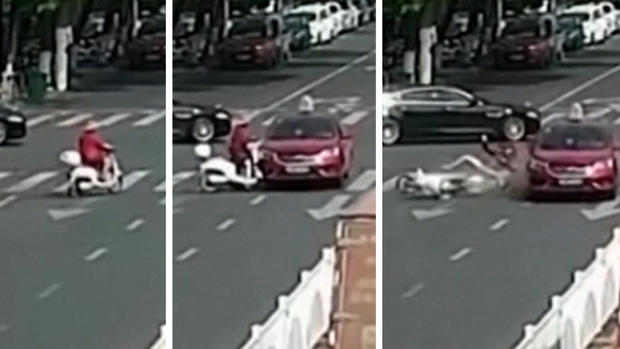 [TLMD - NATL] Increíble: la atropellan dos veces y sobrevive