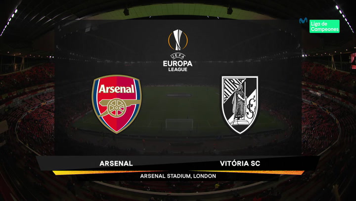 Europa League Resumen y Goles del Partido Arsenal-Guimaraes