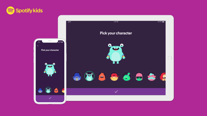 Spotify lanza una aplicación dedicada para niños para suscriptores de Premium Family
