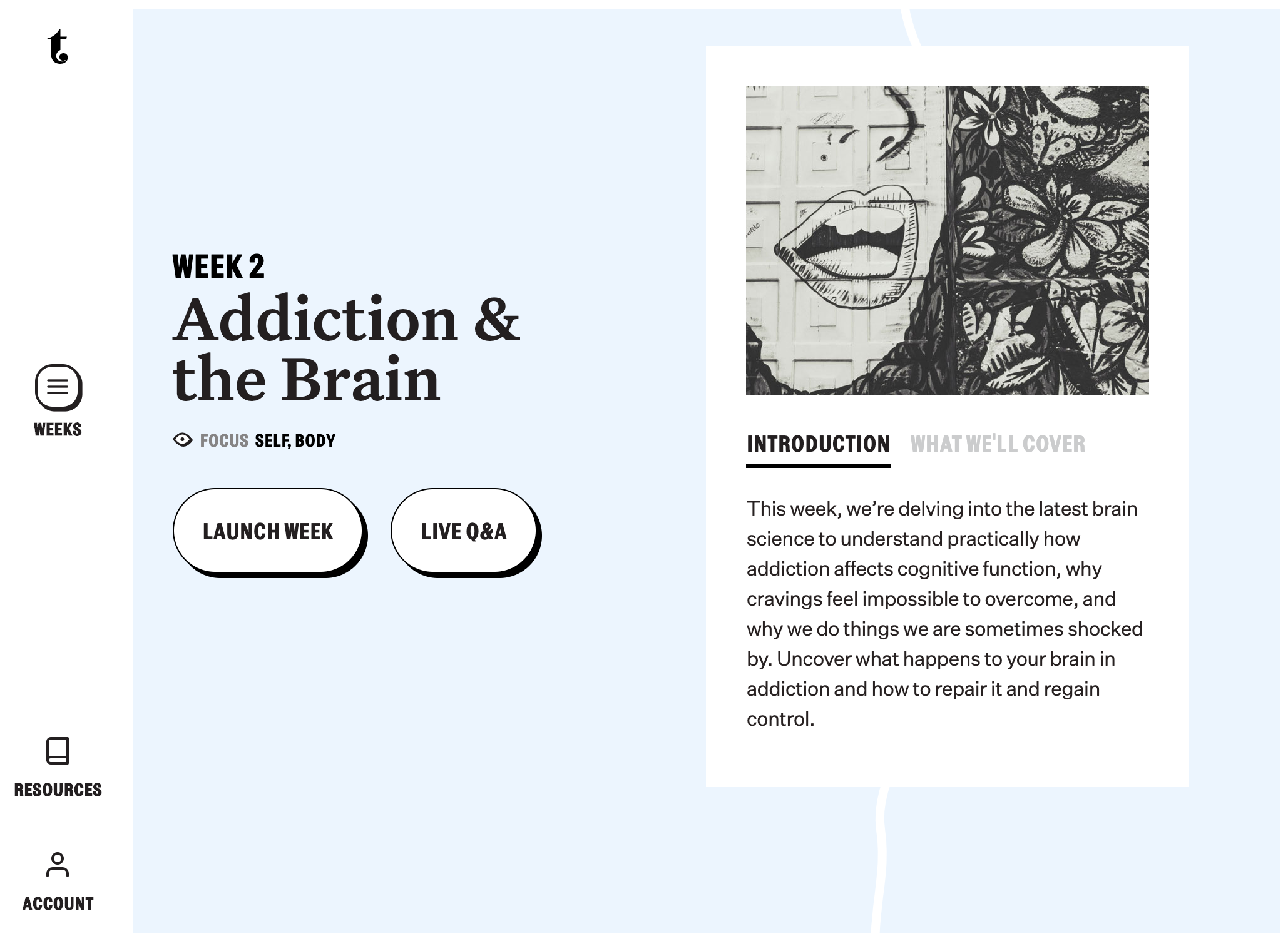 Panel de control Semana 2