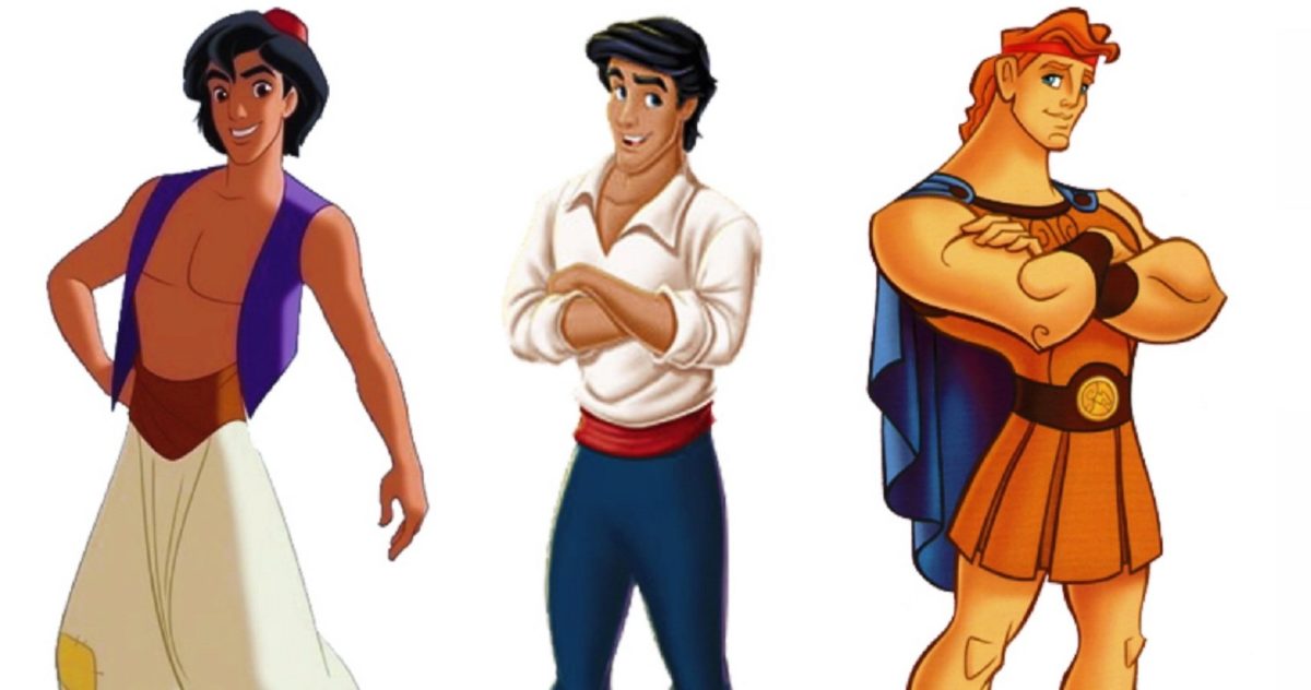 Lista de nombres e imágenes de los príncipes de Disney