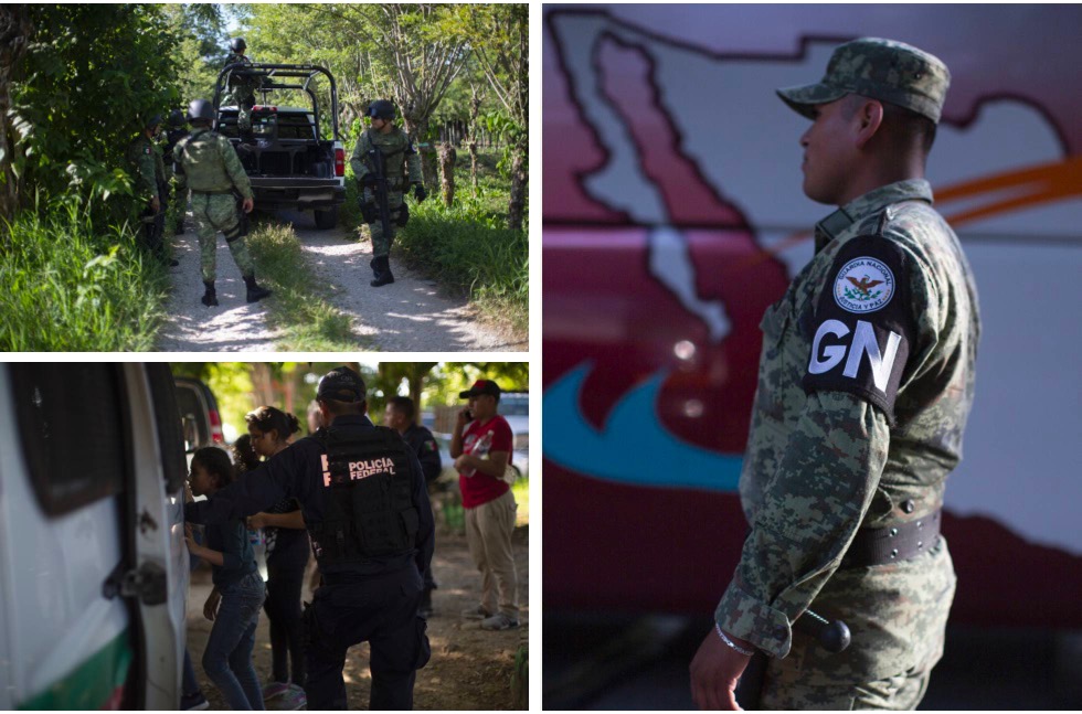 Agentes de la Guardia Nacional de México