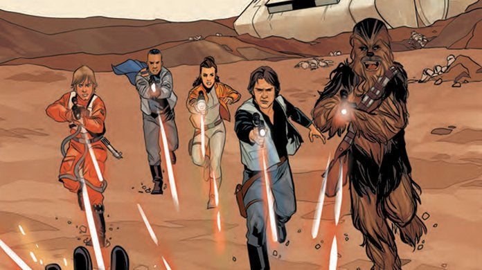 star wars 75 comic luke han leia darthvader star wars 75 comic luke han leia darthvader