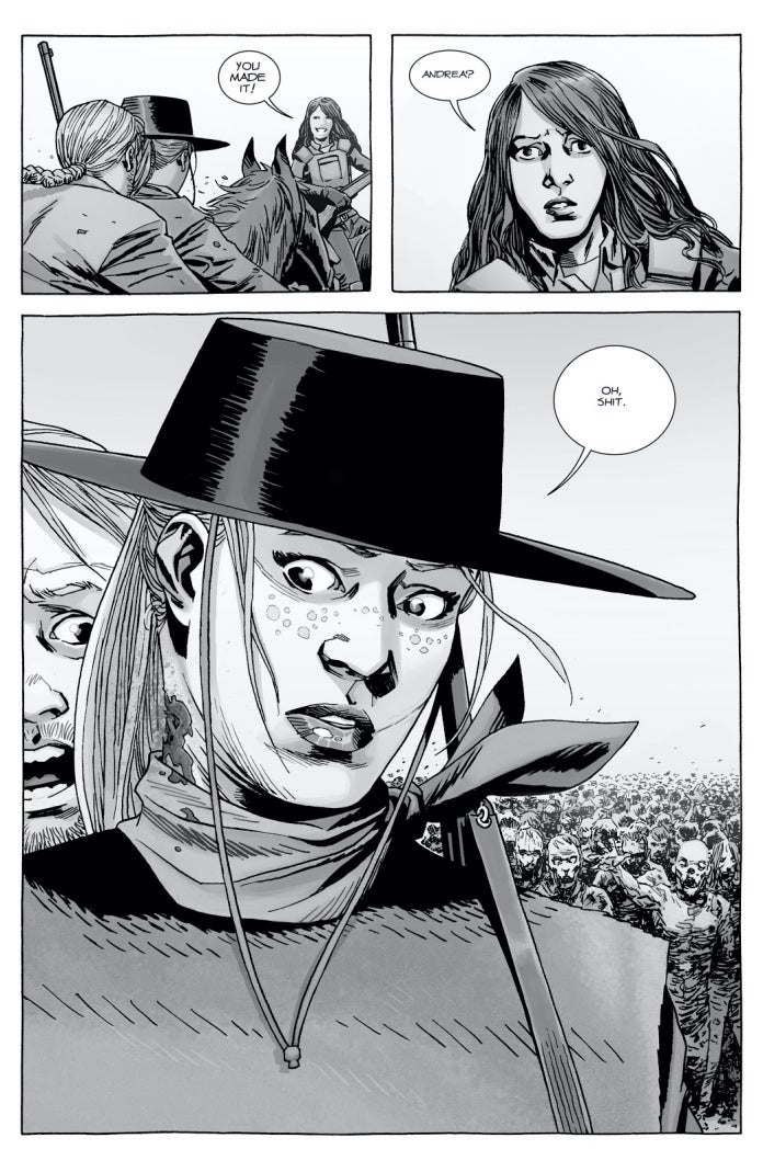 The Walking Dead 165 Andrea