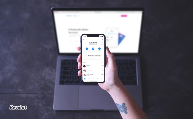 Revolut admite débitos directos en el Reino Unido