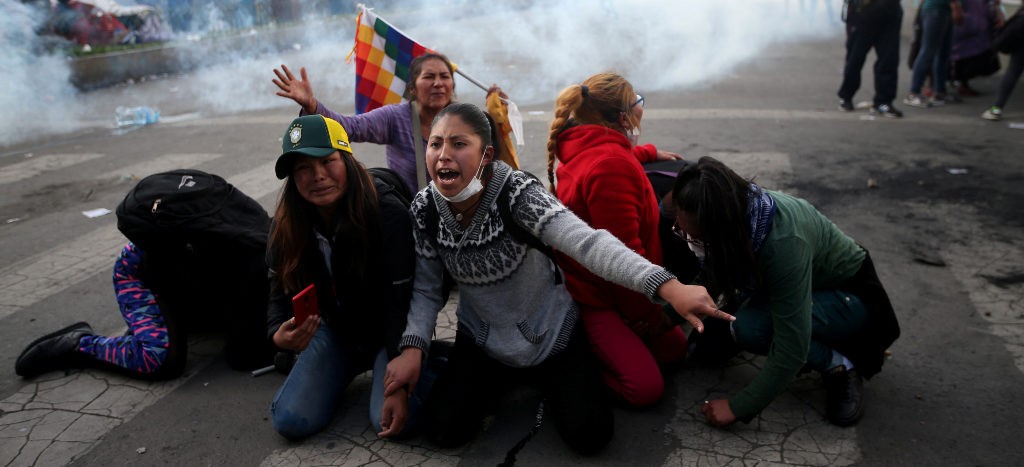 CIDH condena el “uso desproporcionado” de la fuerza en Bolivia