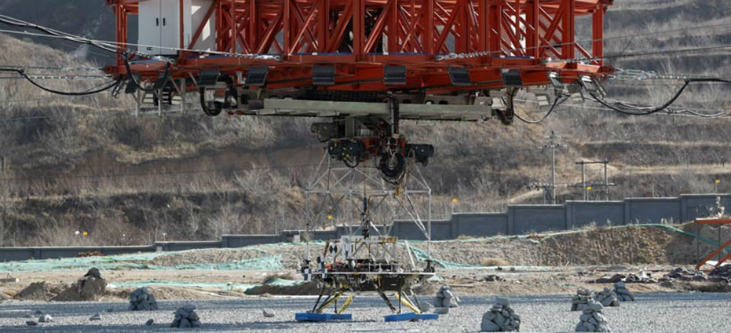 China prueba con éxito módulo de descenso para su primera misión a Marte