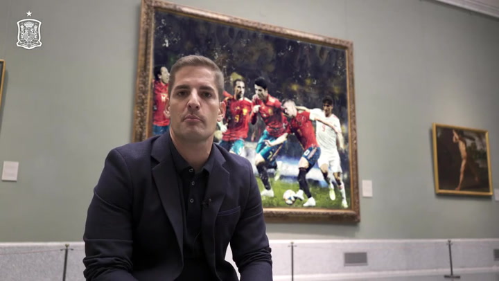 Robert Moreno dio la lista de convocados para los partidos ante Malta y Rumanía desde el Museo del Prado Robert Moreno dio la lista de convocados para los partidos ante Malta y Rumanía desde el Museo del Prado