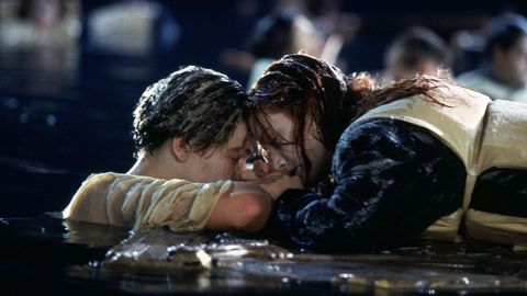 Leonardo DiCaprio y Kate Winslet / Titanic / 1997 Leonardo DiCaprio y Kate Winslet / Titanic / 1997